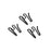 Herm Sprenger - Extra Links for Lengthening - Micro Prong - Black Stainless steel, 1.5 mm