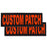 Personalized Removable Patches (Set of 2)