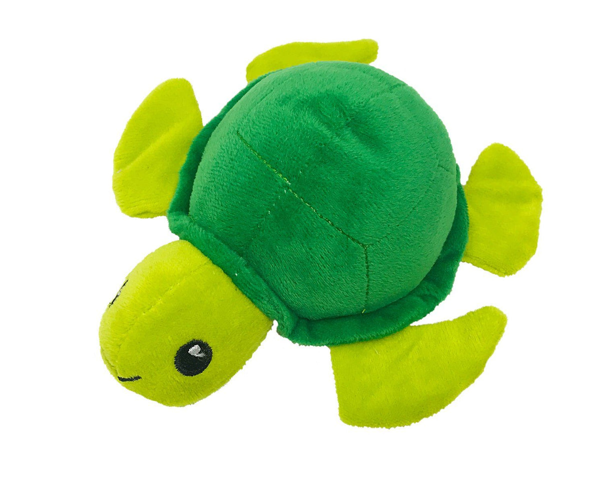 Cycle Dog Mini Fuchsia 3-Play Turtle Dog Toy - Each